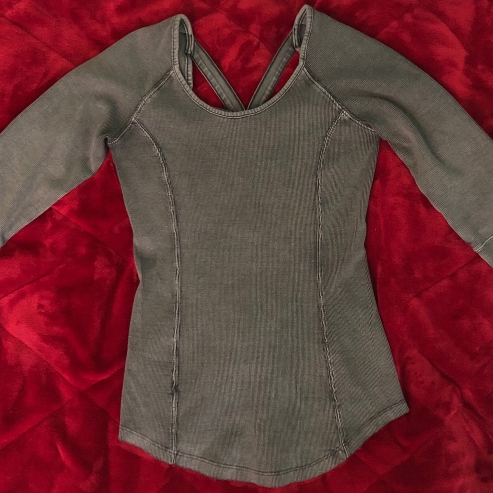 Grey Free People top